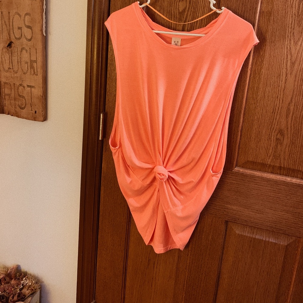 We The Free Neon Tank NWOT